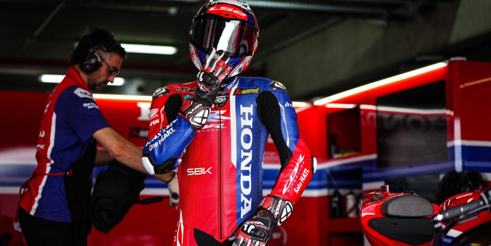 WSBK Aragon Test HRC