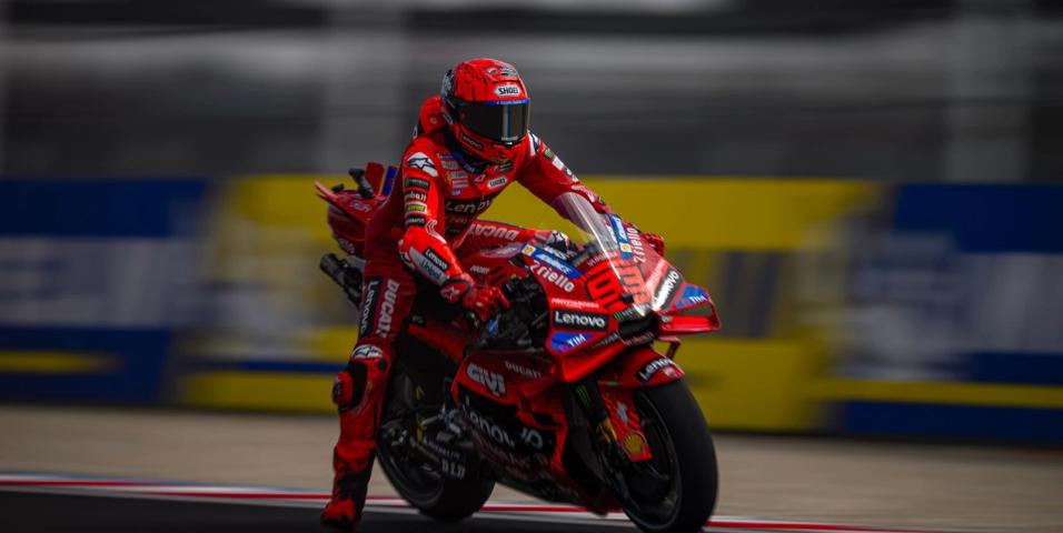 MotoGP Ουγγαρία: Pole Position Marc Marquez γράφοντας τον ταχύτερο χρόνο του Balaton Park