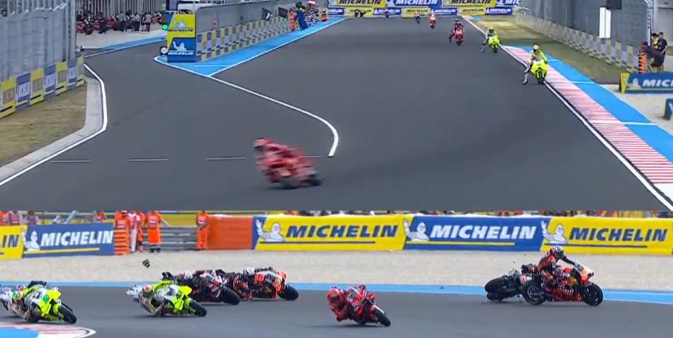 MotoGP Ουγγαρία Sprint: Απόλυτη νίκη Marc Marquez σε δικό του αγώνα με χαοτική εκκίνηση
