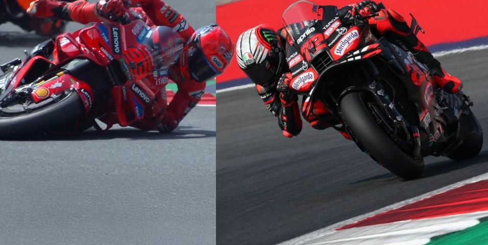 MotoGP Αυστρία: Pole position Bezzecchi από τράβηγμα Bagnaia και συμβουλευτική Rossi με πτώση Marc Marquez