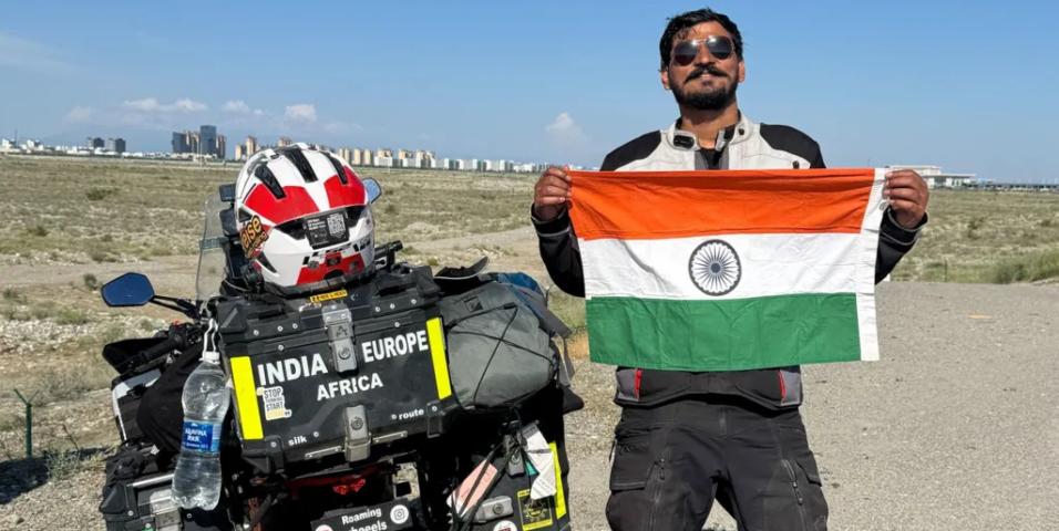 IndiaN Moto traveller solidarity