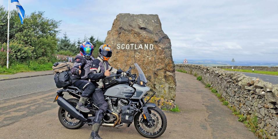 Κωνσταντίνος Μητσάκης Σκωτία με Harley-Davidson 2025