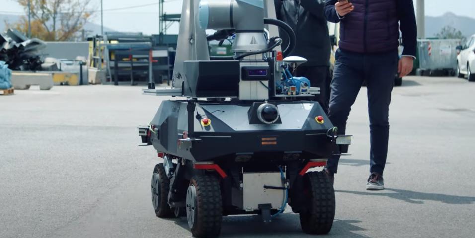 Pavement Repairing Robot