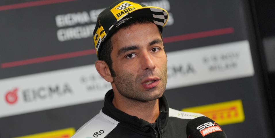 WSBK Estoril Petrucci Unfit