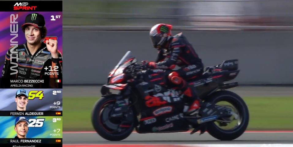 Marco Bezzecchi MotoGP Mandalika 2025