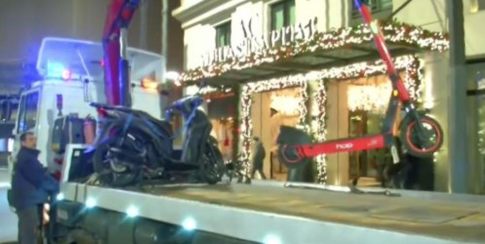 Πατίνι απομακρύνεται μετά από αλκοτέστ του οδηγού