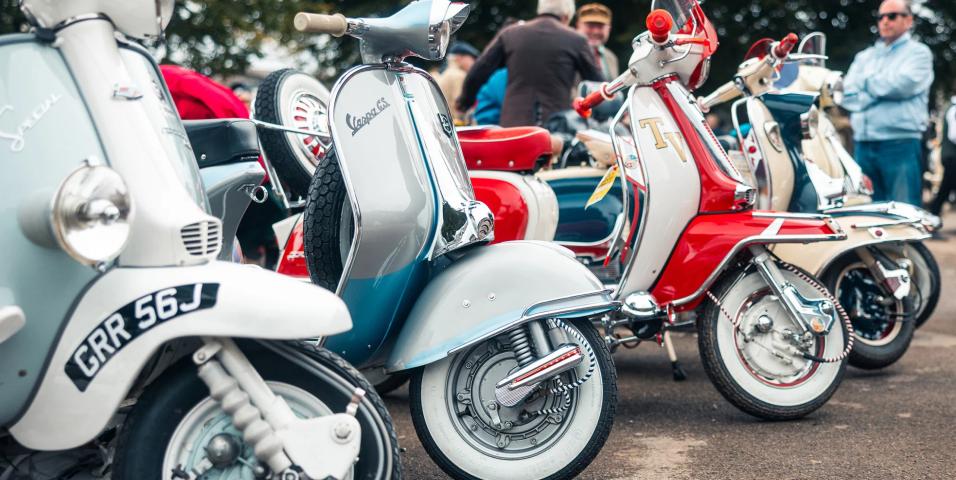 Goodwood Revival Vespa 80th Anniversary
