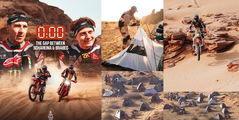 Dakar 2026- 4o σκέλος: Απίστευτο σκηνικό με τις Honda να ισοφαρίζουν στο δευτερόλεπτο! Νίκη Schareina – Πρώτη ημέρα Μαραθωνίου