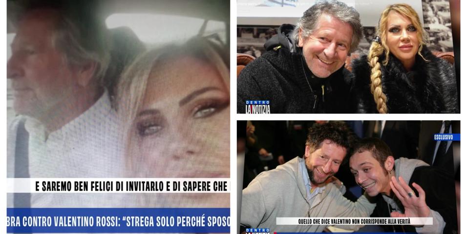 Valentino vs Graziano Rossi