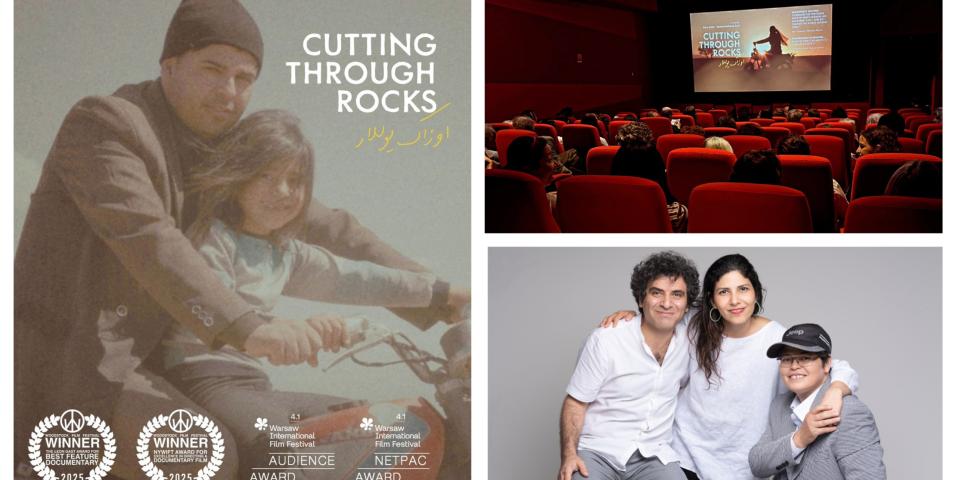 Cutting through rocks