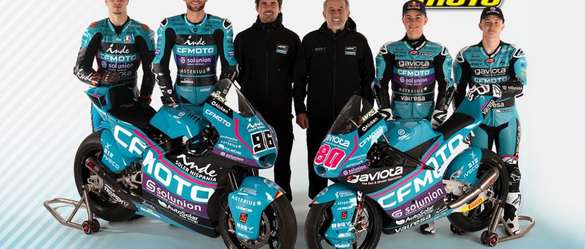 motomag CFMOTO Aspar Racing Team – Παρουσιάστηκαν τα χρώματα των μοτοσυκλετών για τις Moto2 και Moto3
