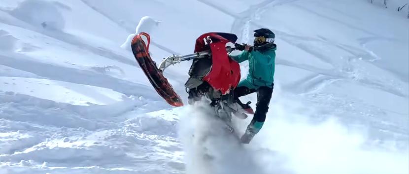 Matt Spears Ducati Panigale V4 Snowbike 2025
