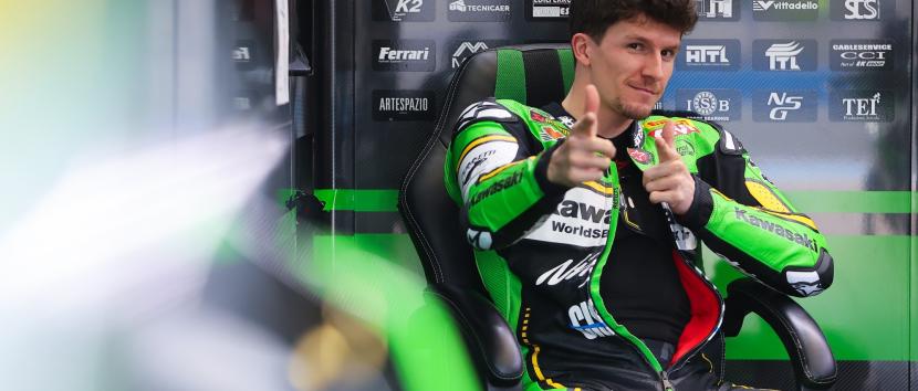 WSBK Kawasaki renews Garret Gerloff 2026