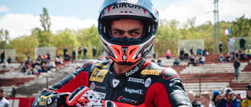 WSBK Petrucci on Iannone