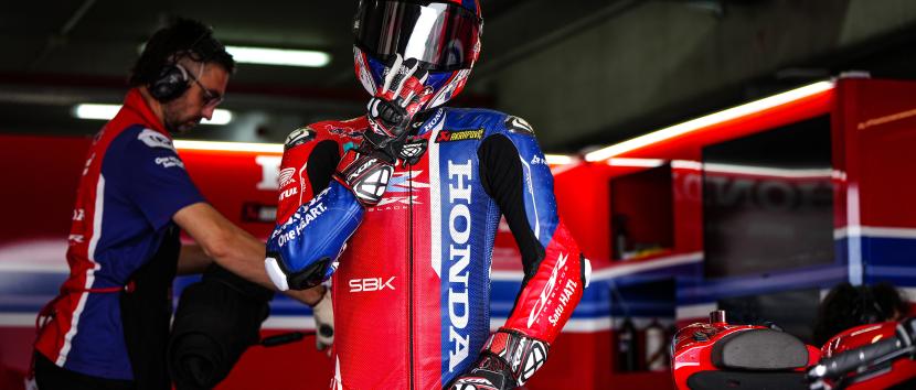 WSBK Aragon Test HRC