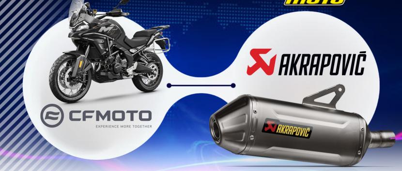 CFMOTO - Akrapovič