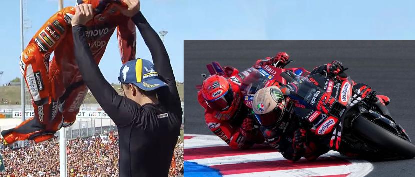MotoGP Misano: Νίκη Marc Marquez σε αγώνα καριέρας για Bezzechi
