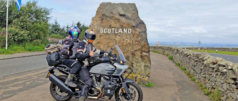 Κωνσταντίνος Μητσάκης Σκωτία με Harley-Davidson 2025