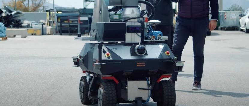 Pavement Repairing Robot