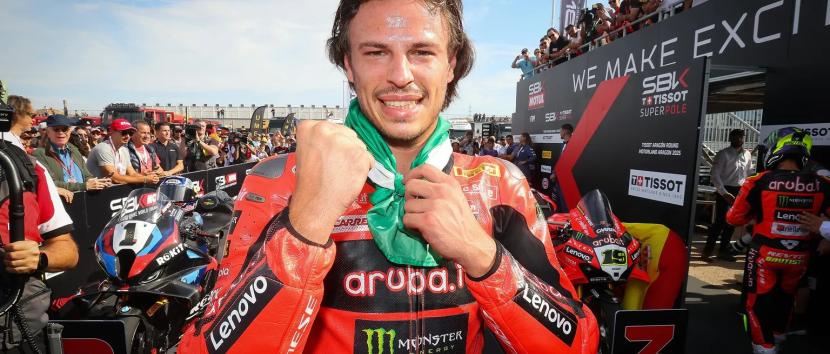 Bulega MotoGP Test