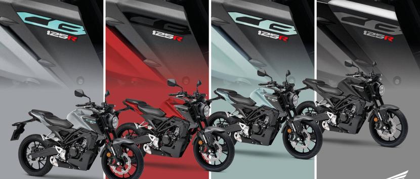 Honda CB125R 2026 - νέα χρώματα