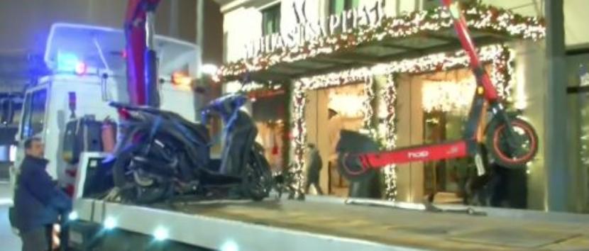 Πατίνι απομακρύνεται μετά από αλκοτέστ του οδηγού