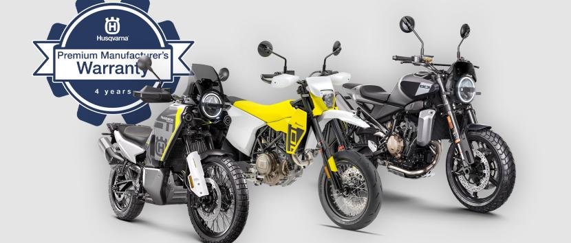 Husqvarna - Τετραετής εγγύηση