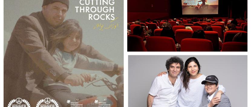 Cutting through rocks