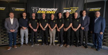 Συμμετοχή της Triumph σε Supermotocross και MXGP 