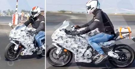 Aprilia RS μικρή μοτοσυκλέτα δοκιμάζεται στην Ινδία
