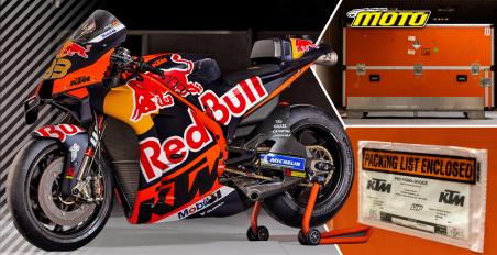 Το KTM RC16 του Brad Binder στην Έκθεση Μοτοσυκλέτας 2023