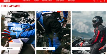Aprilia e-store