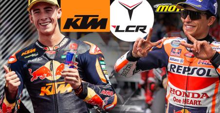 Marc Marquez και Pedro Acosta στην KTM LCR