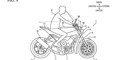 Πατέντα της Honda για καθρέπτες naked μοτοσυκλετών