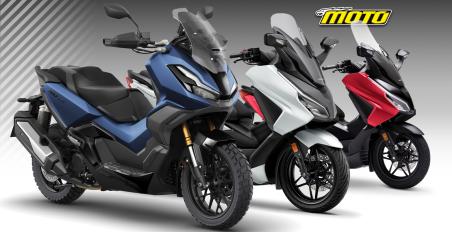 motomag Honda ADV350, Forza 125, Forza 350 – Μόνο χρωματικές αλλαγές για το 2024