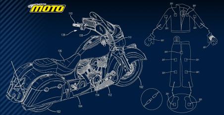 motomag Indian – Πατέντα για ενσύρματη θέρμανση στον ρουχισμό του αναβάτη