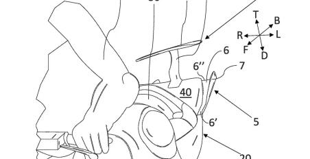 motomagAprilia – Πατέντες δείχνουν ότι ετοιμάζει νέα αεροδυναμικά βοηθήματα για την ουρά των μοτοσυκλετών παραγωγής