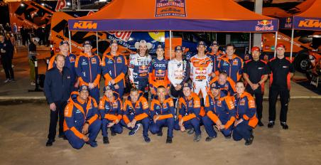 motomag Chase Sexton, Aaron Plessinger, Tom Vialle και Julien Beaumer θα αποτελούν τη σύνθεση της Red Bull KTM Factory Racing στο SuperMotocross 2024