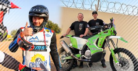motomagMason Klein – Τελευταία στιγμή έφτασε η μοτοσυκλέτα του για να αγωνιστεί στο Dakar 2024