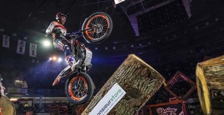 motomag X-Trial, 2ος αγώνας, Γαλλία – Παράσταση για έναν ρόλο από τον Toni Bou με Honda