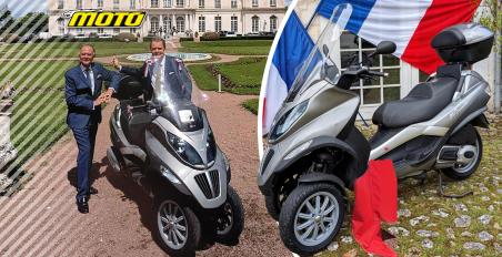 motomagΓαλλία – Πωλήθηκε για 20.500€ το σκανδαλώδες σκούτερ του Ολάντ!