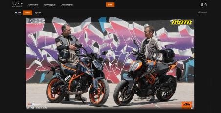 TEST KTM 390 Duke στο OPEN TV