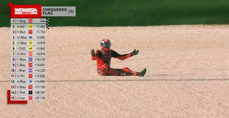 Bulega πτώση στο WDW 2024 από Marquez