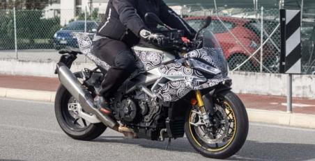 Aprilia Tuono V4 2025 νέο μοντέλο φωτογραφίες spy