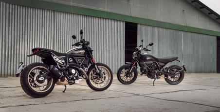 Ducati Scrambler Icon Dark 2025 και Full Throttle 2025