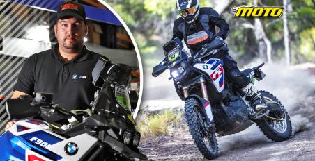 Οδηγούμε BMW F900GS μετατροπή Rally από τον Βασίλη Μπούδρο [VIDEO]