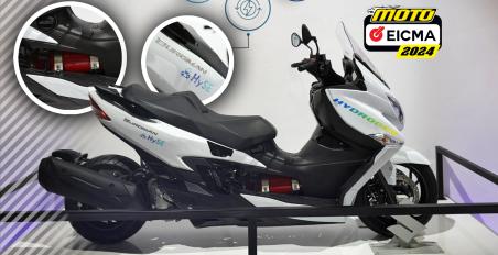 suzuki burgman hydrogen υδρογόνο 2024 EICMA