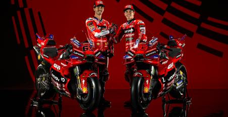 Ducati Lenovo MotoGP team 2025 παρουσίαση ομάδας