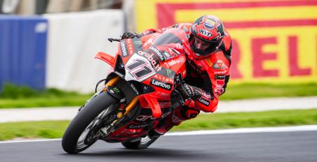 Nicolo Bulega Ducati Australia WSBK test 2025