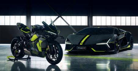 Ducati Panigale V4 Lamborghini: Γιατί υπάρχουν πολλές Panigale παρκαρισμένες σε σαλόνια και χρειαζόταν μία να ξεχωρίσει και εκεί